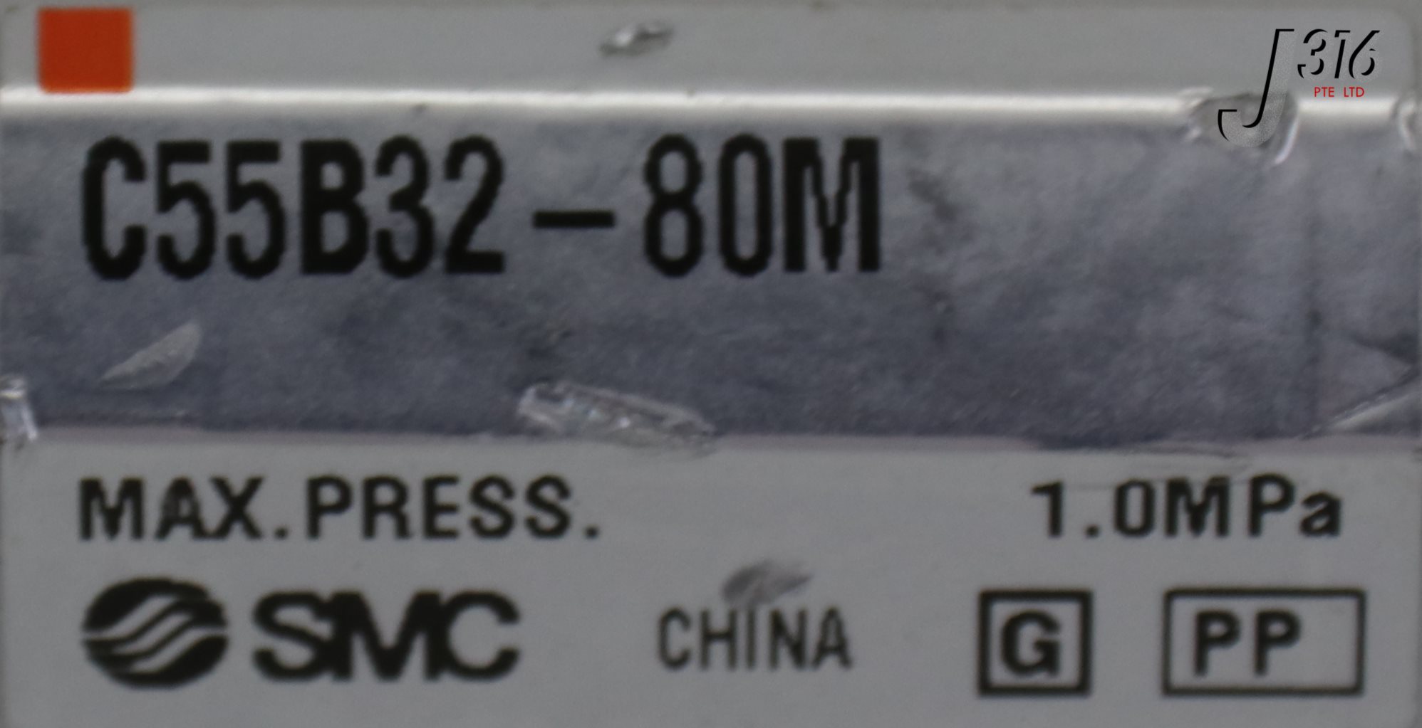 T！ 24537 SMC PNEUMATIC CYLINDER C55B32-80M | eBay